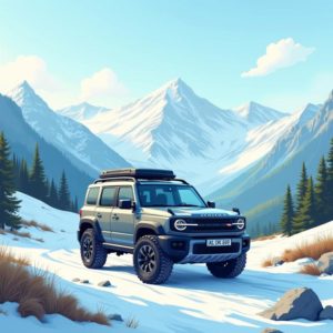 Арендуйте полноприводный автомобиль для незабываемых путешествий в Приэльбрусье. Комфорт и безопасность на горных дорогах. Исследуйте красивейшие места!