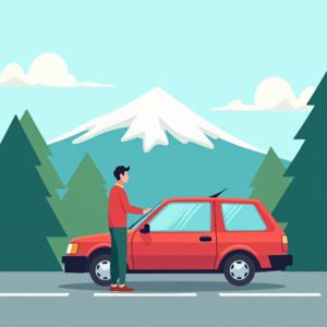 Перед поездкой в горы проверьте арендованный автомобиль: состояние шин, уровень масла и наличие необходимых инструментов для безопасного путешествия.